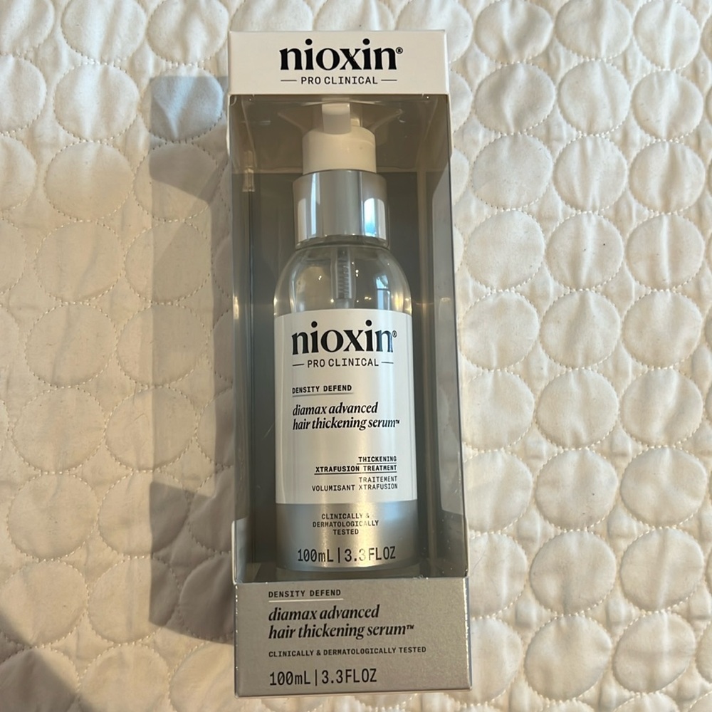 Nioxin Diamax Hair Thickening Treatment serum, Instant Fullness beauty haircare